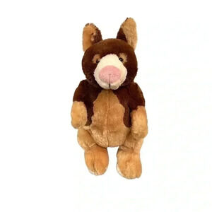 Ganz Webkinz HM362 Brown Tree Kangaroo Plush Stuffed Toy *No Code*